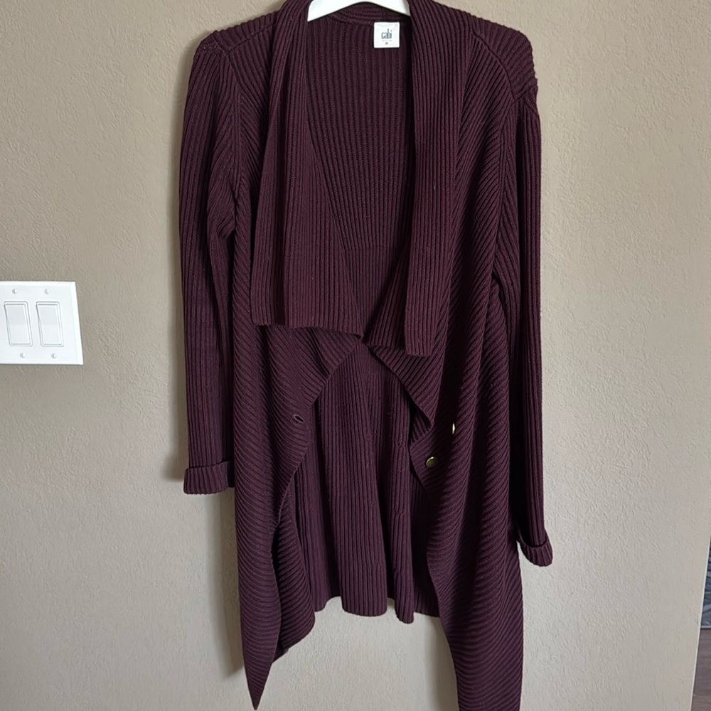 CAbi size M heavy cardigan